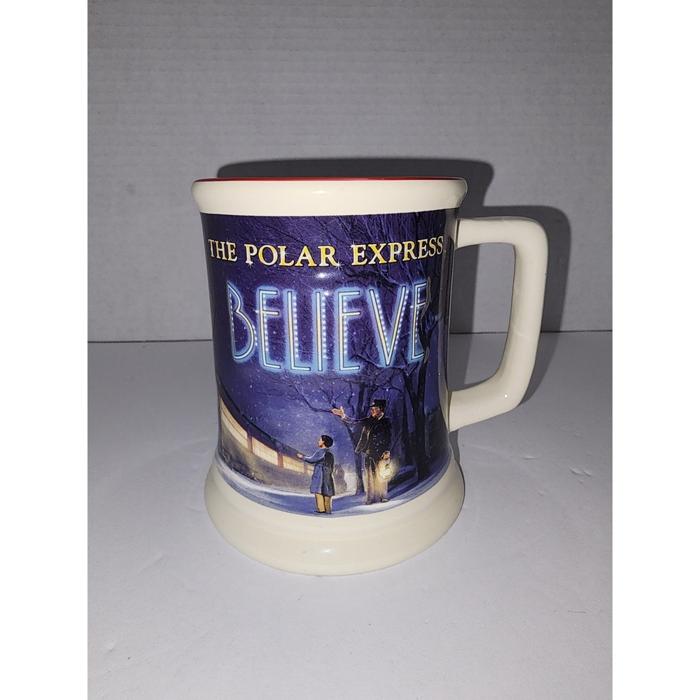 Polar Express Hot Chocolate Believe Mug Coffee Cup